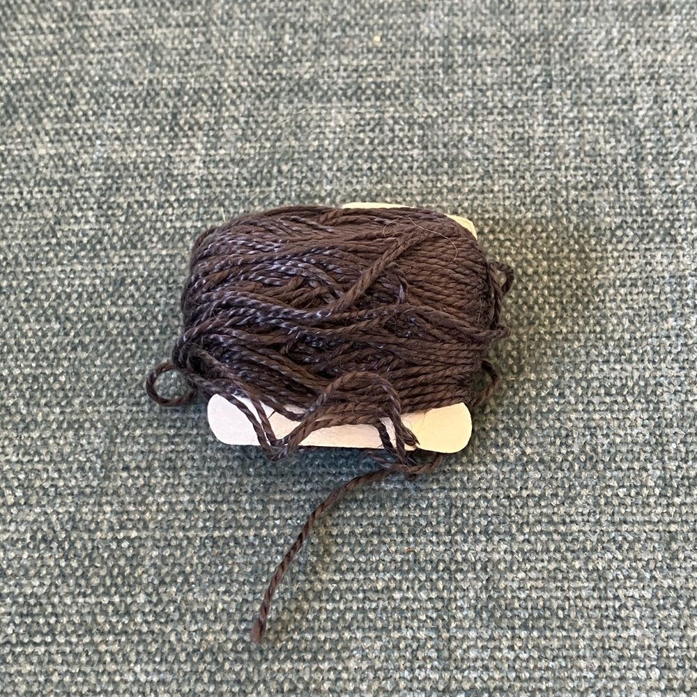 Blue Needlepoint Thread Yarn